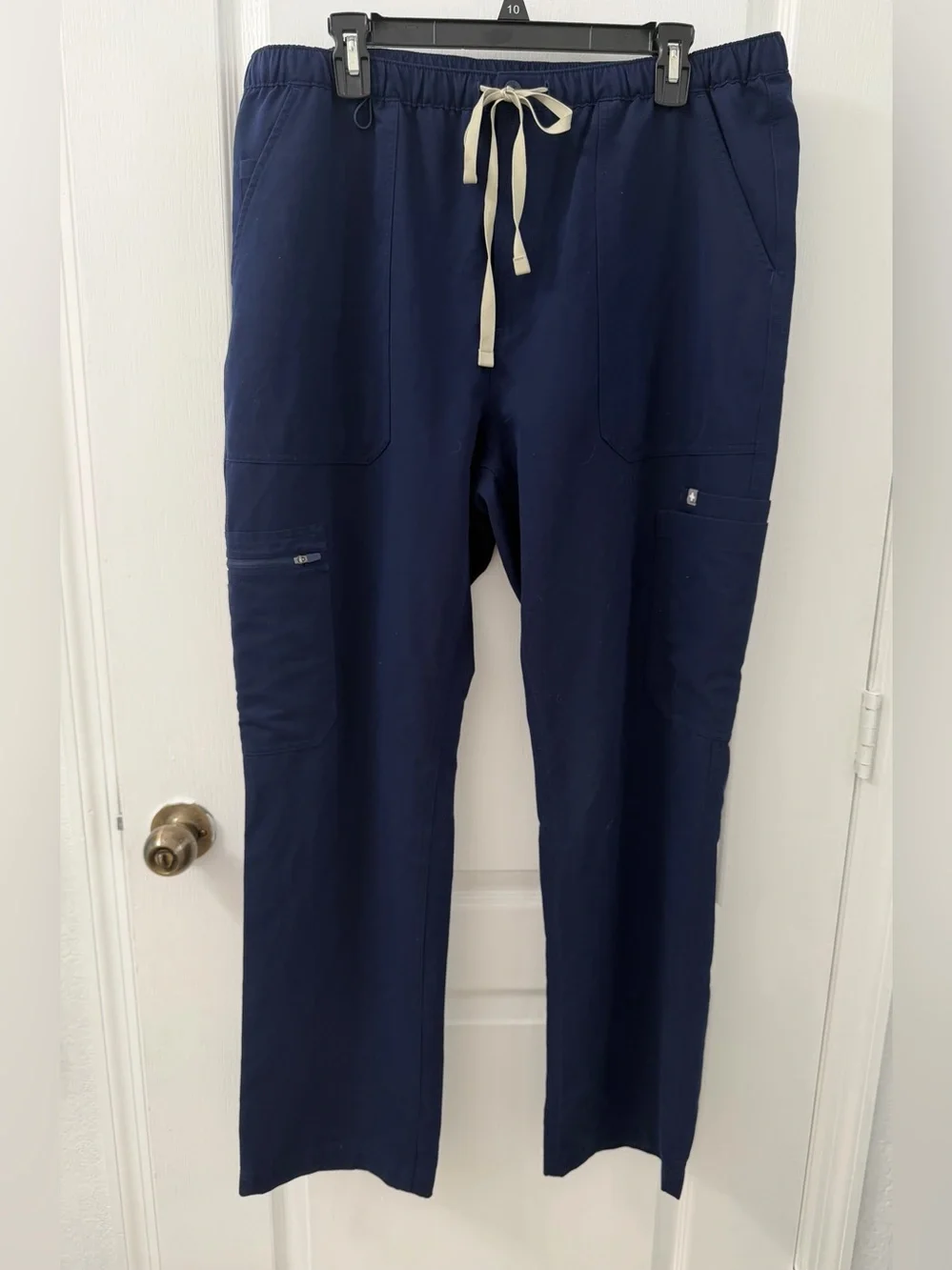 Figs Cairo Straight-Leg Navy Men Scrub Pant™ (Size XL/T)